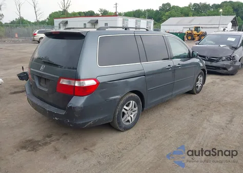 2006 Honda Odyssey Ex из США, поврежденный, VIN 5FNRL38416B450449